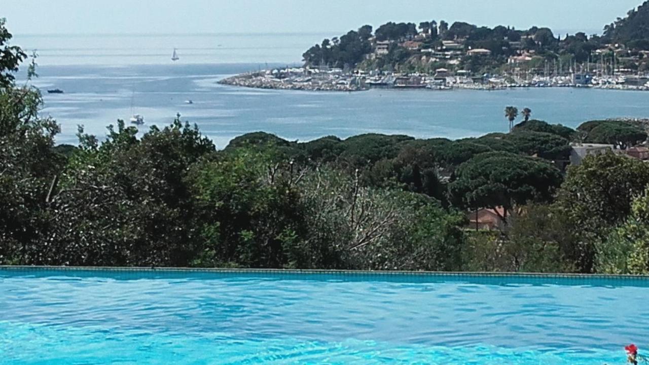 Les Citronniers - Splendide Vue Mer Acces Plage A Pieds A 5 Minutes キャバレール・シュル・メール エクステリア 写真